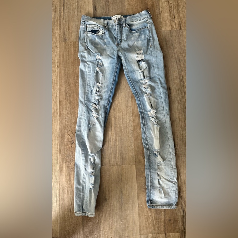 Distressed Mudd Jeans